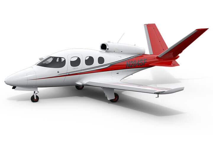 Cirrus Vision Jet.