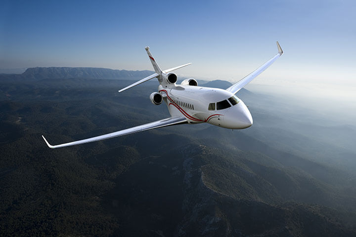 Dassault Falcon 7X.